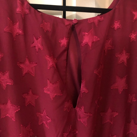 Torrid dress - pink with stars. New with tags - Picture 3 of 5